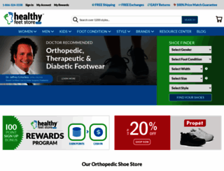 healthyfeetblog.com screenshot