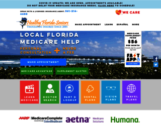 healthyfloridaseniors.com screenshot