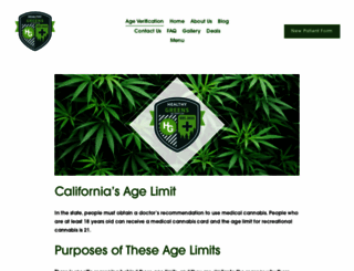 healthygreensdelivery.com screenshot