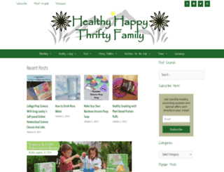 healthyhappythriftyfamily.com screenshot
