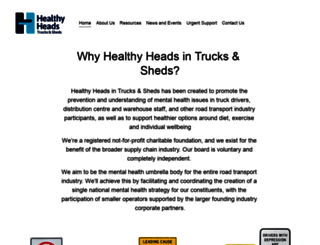 healthyheads.org.au screenshot