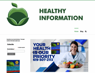 healthyinformation.com screenshot