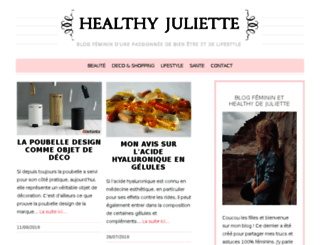 healthyjuliette.com screenshot