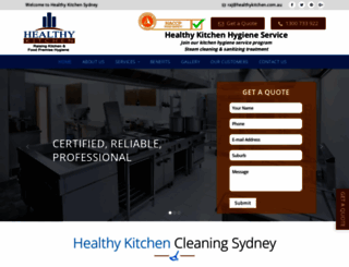 healthykitchen.com.au screenshot