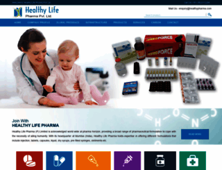 healthylifepharma.com screenshot
