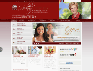 healthylifestyleschiro.com screenshot