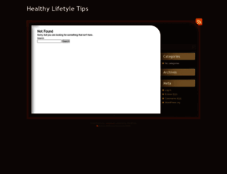 healthyliving.freeblog.biz screenshot