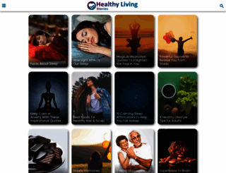 healthyliving.visualstories.com screenshot