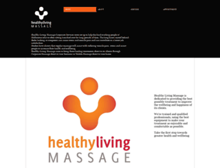 healthylivingmassage.net screenshot