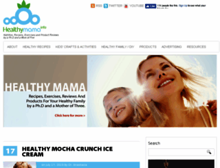 healthymamainfo.com screenshot