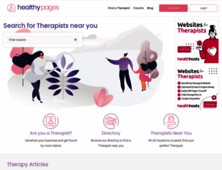 healthypages.com screenshot