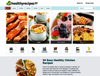 healthyrecipes101.com screenshot