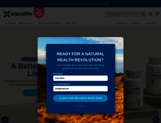 healthyskin.xtend-life.com screenshot