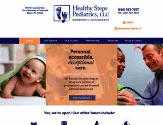 healthystepspeds.com screenshot