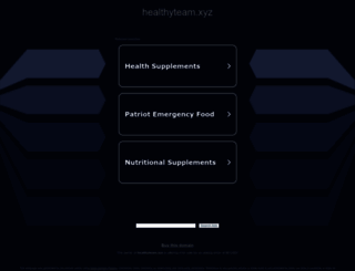 healthyteam.xyz screenshot