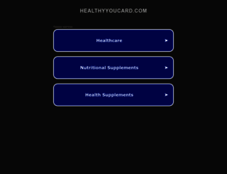 healthyyoucard.com screenshot