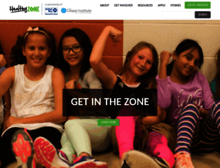 healthyzoneschool.com screenshot