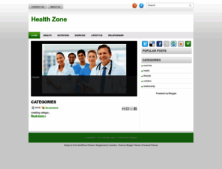 healthzoneinfo.blogspot.com screenshot