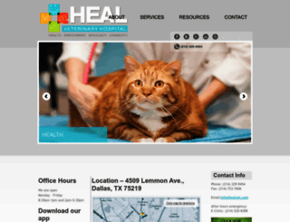 healvet.com screenshot