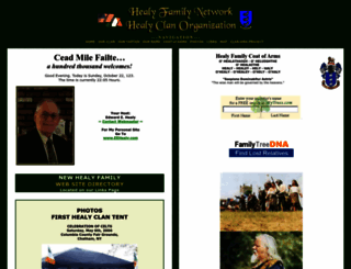 healyclan.org screenshot