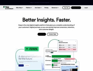 heapanalytics.com screenshot