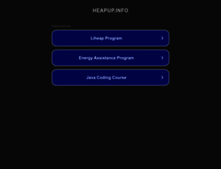 heapup.info screenshot