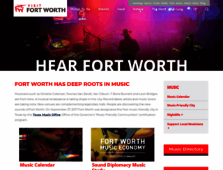 hearfortworth.com screenshot