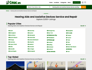 hearing-aid-repair-services.cmac.ws screenshot