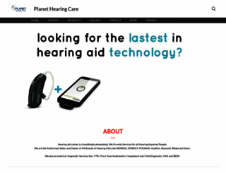 hearingaidclinic.co.in screenshot