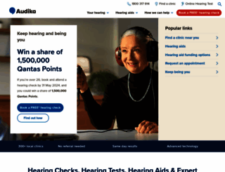 hearinglife.com.au screenshot