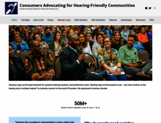 hearingloop.org screenshot