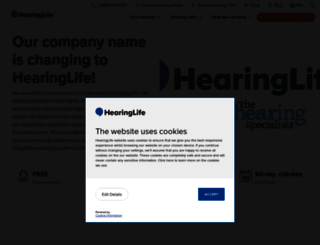 hearingspecialists.ca screenshot