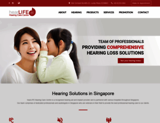 hearlife.com.sg screenshot