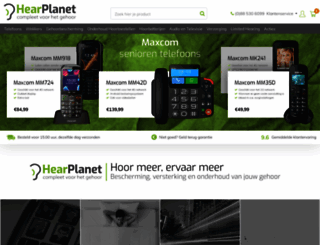 hearplanet.nl screenshot