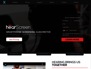 hearscreen.com screenshot