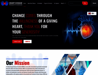 heart-research.org screenshot