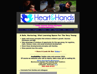 heartandhandsmontessori.com screenshot