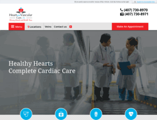 heartandvascularcare.org screenshot