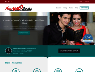 heartfeltbooks.com screenshot