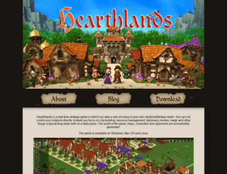 hearthlands.com screenshot