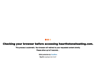 hearthstoneheating.com screenshot