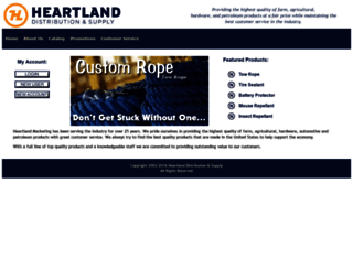 heartland-distribution.com screenshot