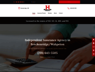 heartland-insurance.net screenshot
