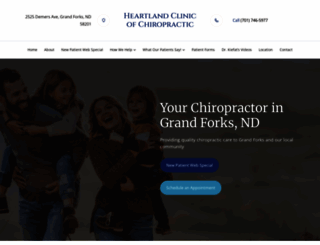 heartlandchiroclinic.com screenshot