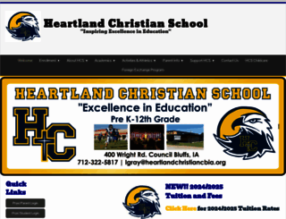 heartlandchristiancbia.org screenshot