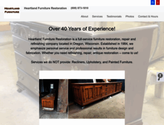 heartlandfurniturewi.com screenshot