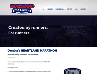 heartlandmarathon.org screenshot