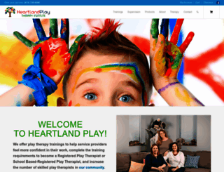 heartlandplaytherapy.com screenshot
