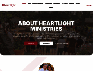 heartlightministries.org screenshot