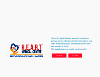 heartmedicalcentre.com screenshot